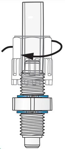 PFA Tubing fitting assemble